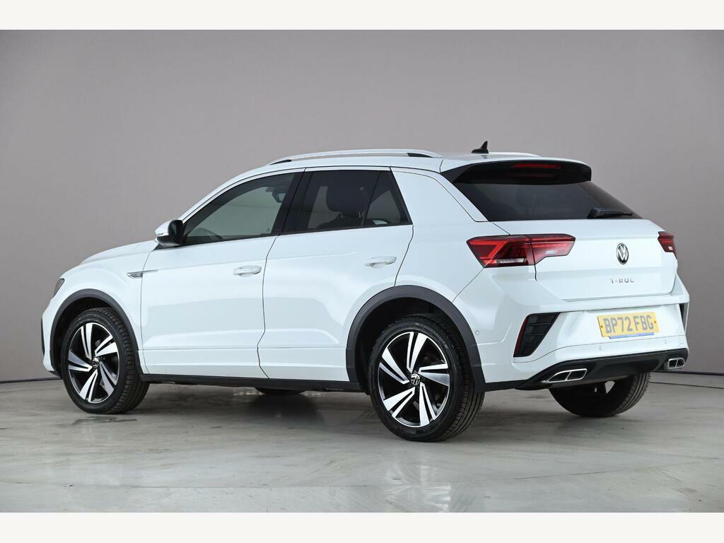 Volkswagen T-Roc 1.5 Tsi R-line Euro 6 Ss BP72FBG White #4