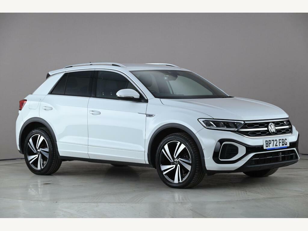 Volkswagen T-Roc 1.5 Tsi R-line Euro 6 Ss White