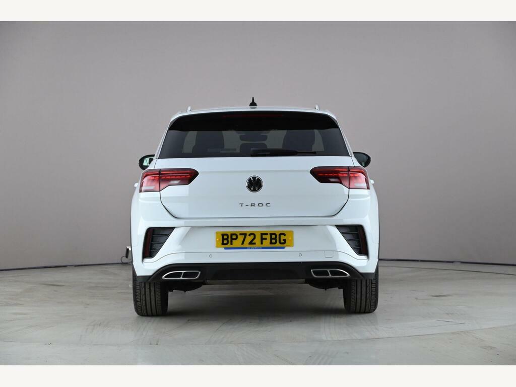 Volkswagen T-Roc 1.5 Tsi R-line Euro 6 Ss BP72FBG White #5