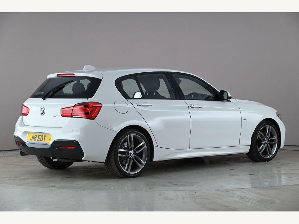 BMW 1 Series 2.0 118D M Sport Euro 6 Ss J18EOT White #3