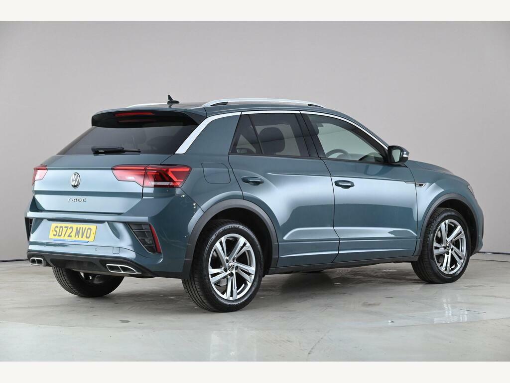 Volkswagen T-Roc 1.5 Tsi R-line Euro 6 Ss SD72MVO Blue #3