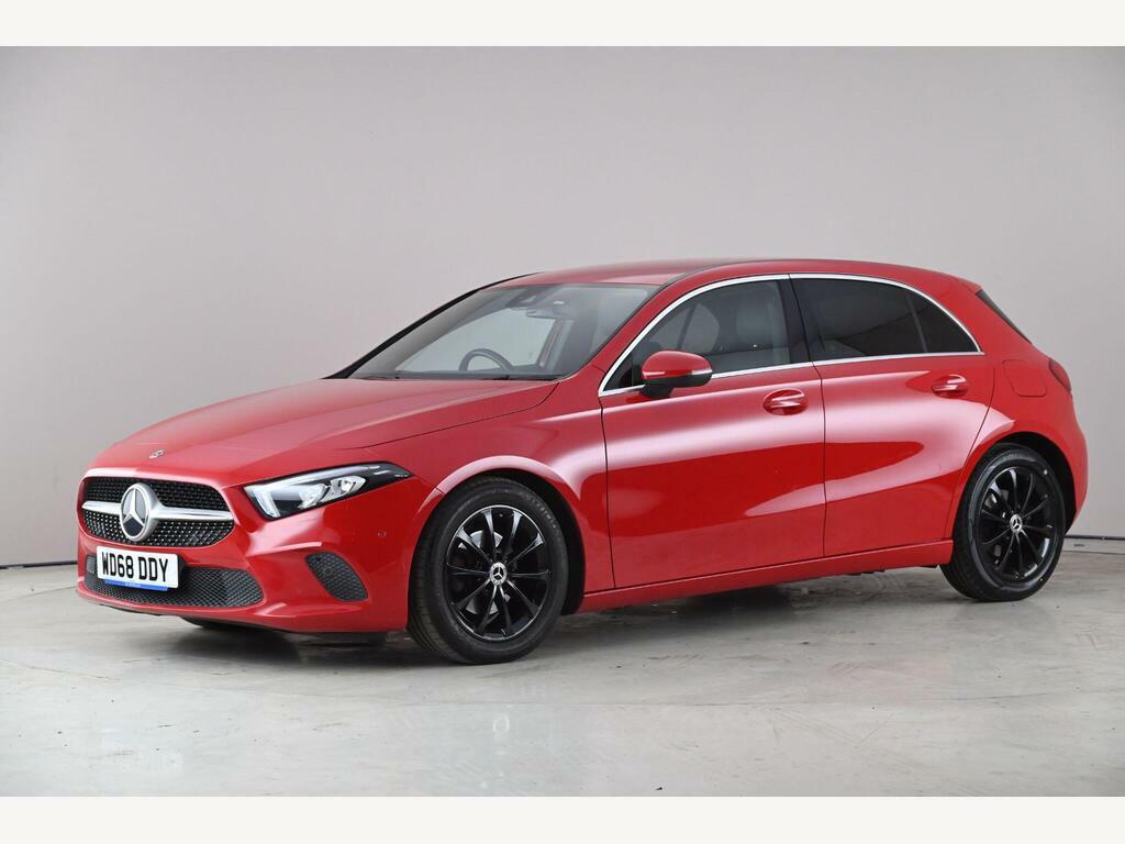 Mercedes-Benz A Class 1.5 A180d Sport Executive 7G-dct Euro 6 Ss WD68DDY Red #2