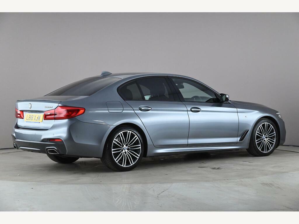 BMW 5 Series 2.0 520D M Sport Euro 6 Ss LO18XJM Blue #6