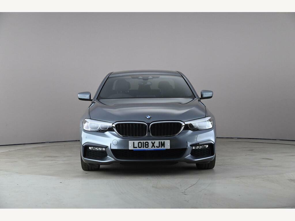 BMW 5 Series 2.0 520D M Sport Euro 6 Ss LO18XJM Blue #2