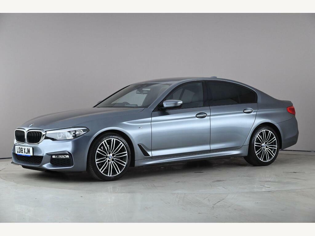 BMW 5 Series 2.0 520D M Sport Euro 6 Ss LO18XJM Blue #3