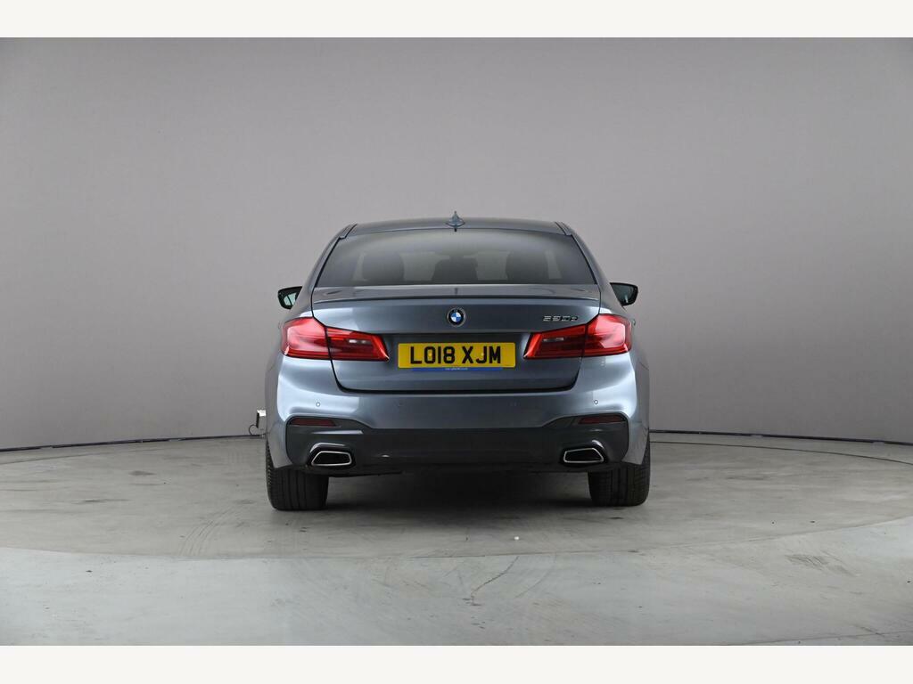 BMW 5 Series 2.0 520D M Sport Euro 6 Ss LO18XJM Blue #5