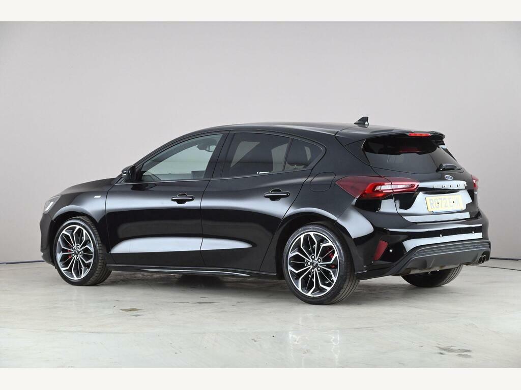 Ford Focus 1.0T Ecoboost Mhev St-line Vignale Euro 6 Ss RO72EHN Black #4