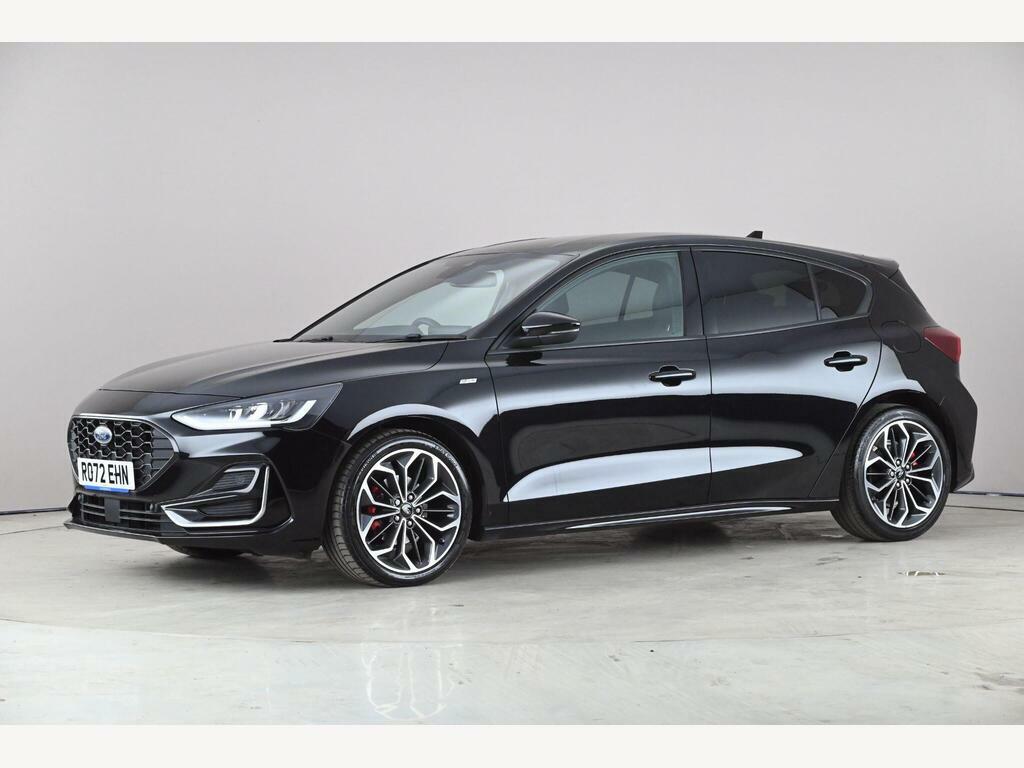 Ford Focus 1.0T Ecoboost Mhev St-line Vignale Euro 6 Ss RO72EHN Black #2