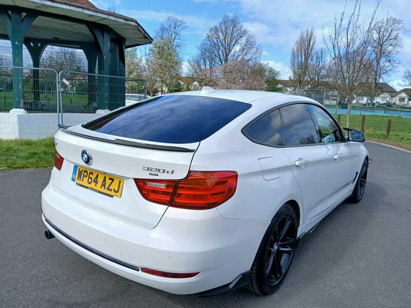 BMW 3 Series Gran Turismo 320D Sport Gran Turismo WP64AZJ White #3