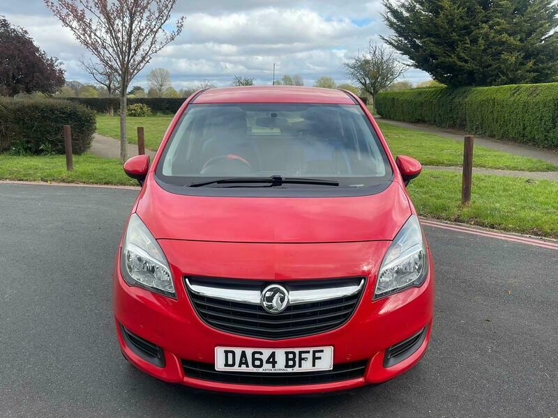 Vauxhall Meriva Exclusiv Ac DA64BFF Red #3