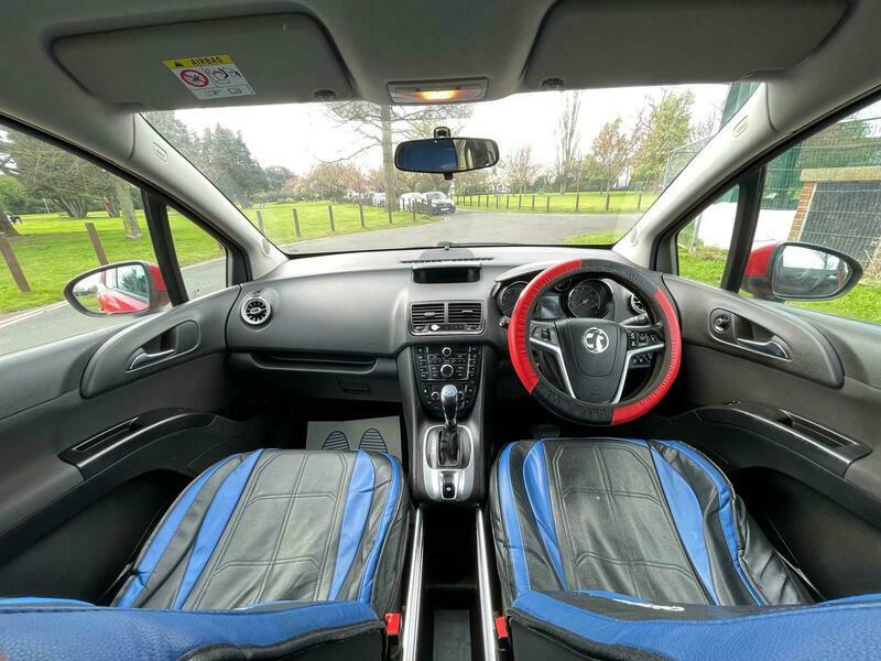 Vauxhall Meriva Exclusiv Ac DA64BFF Red #4