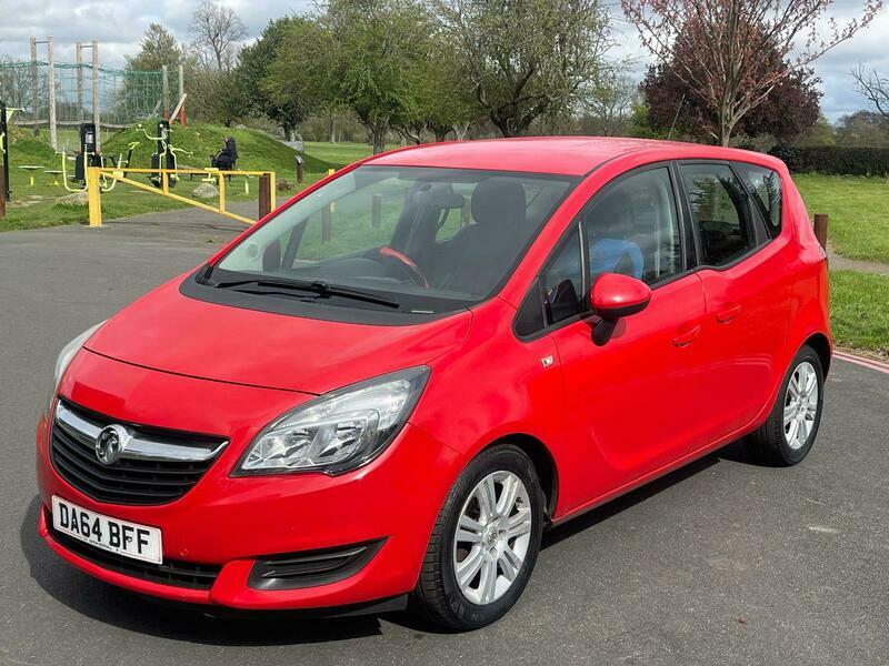 Vauxhall Meriva Exclusiv Ac DA64BFF Red #6