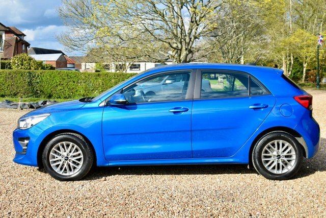 Kia RIO 1.0 T-gdi 2 Hatchback Euro 6 S RE23UNR Blue #4