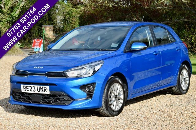 Kia RIO 1.0 T-gdi 2 Hatchback Euro 6 S RE23UNR Blue #3