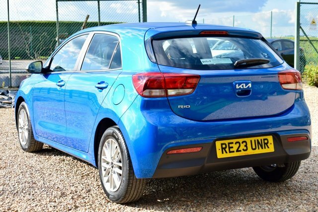 Kia RIO 1.0 T-gdi 2 Hatchback Euro 6 S RE23UNR Blue #5