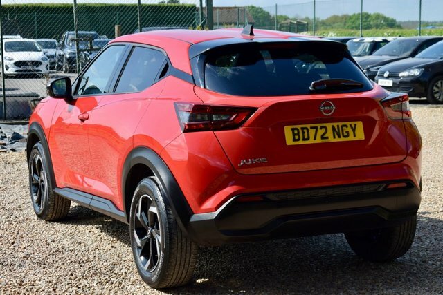 Nissan Juke 1.0 Dig-t N-connecta Suv Euro 6 BD72NGY Red #5