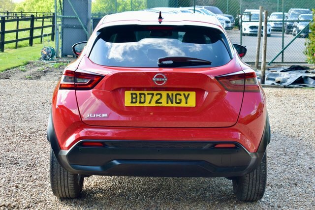 Nissan Juke 1.0 Dig-t N-connecta Suv Euro 6 BD72NGY Red #6