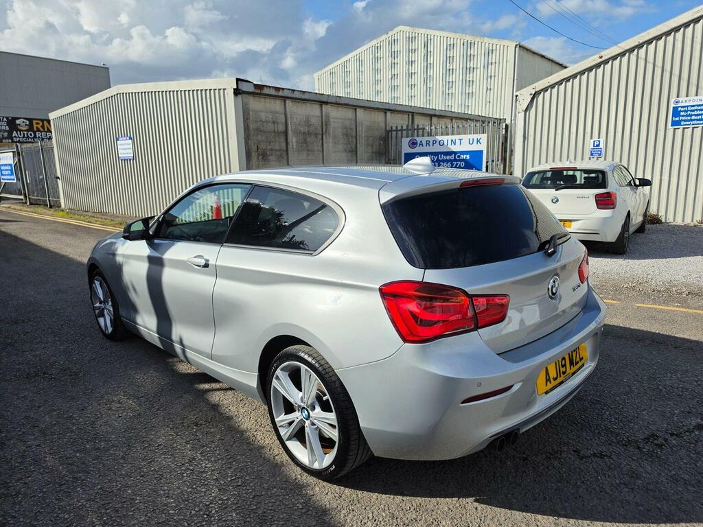 BMW 1 Series Hatchback 2.0 120I Gpf Sport Euro 6 Ss AJ19MZL Silver #4