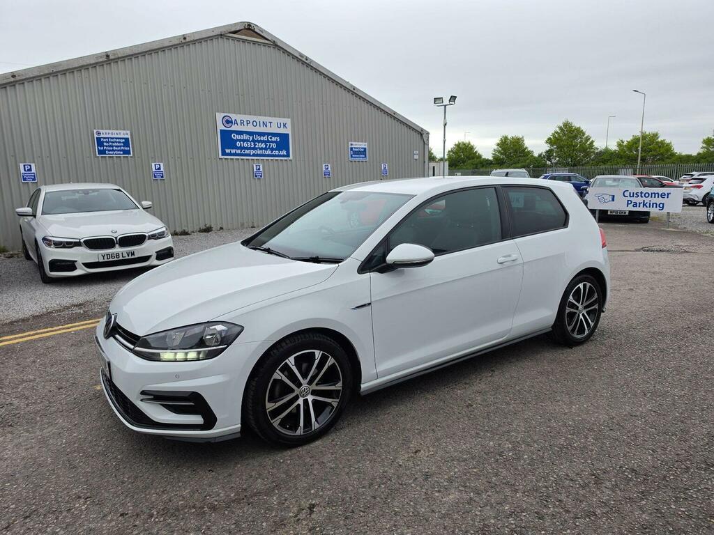 Volkswagen Golf Hatchback 1.5 Tsi Evo R-line Euro 6 Ss 201 LL67PUK White #3