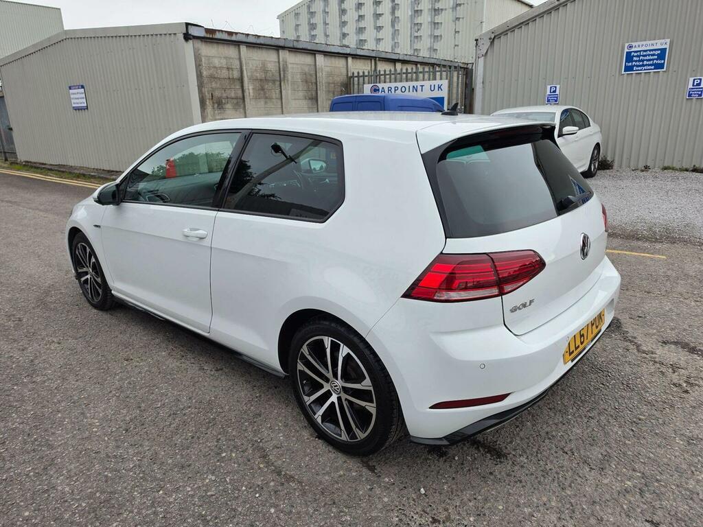 Volkswagen Golf Hatchback 1.5 Tsi Evo R-line Euro 6 Ss 201 LL67PUK White #4