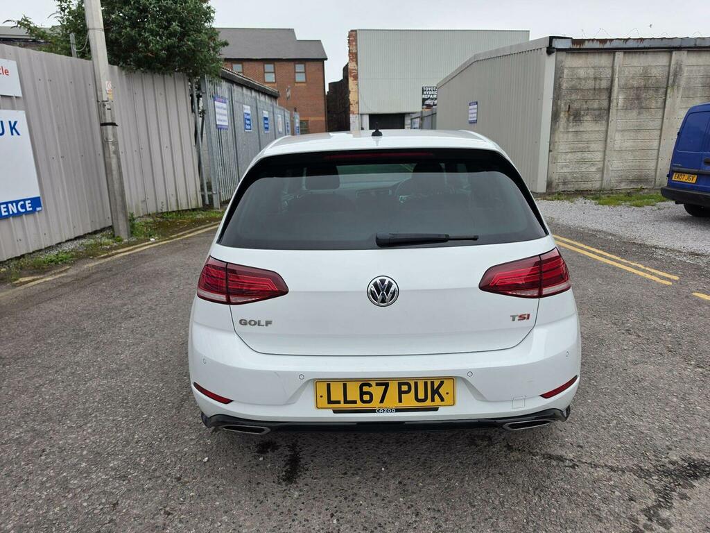 Volkswagen Golf Hatchback 1.5 Tsi Evo R-line Euro 6 Ss 201 LL67PUK White #5