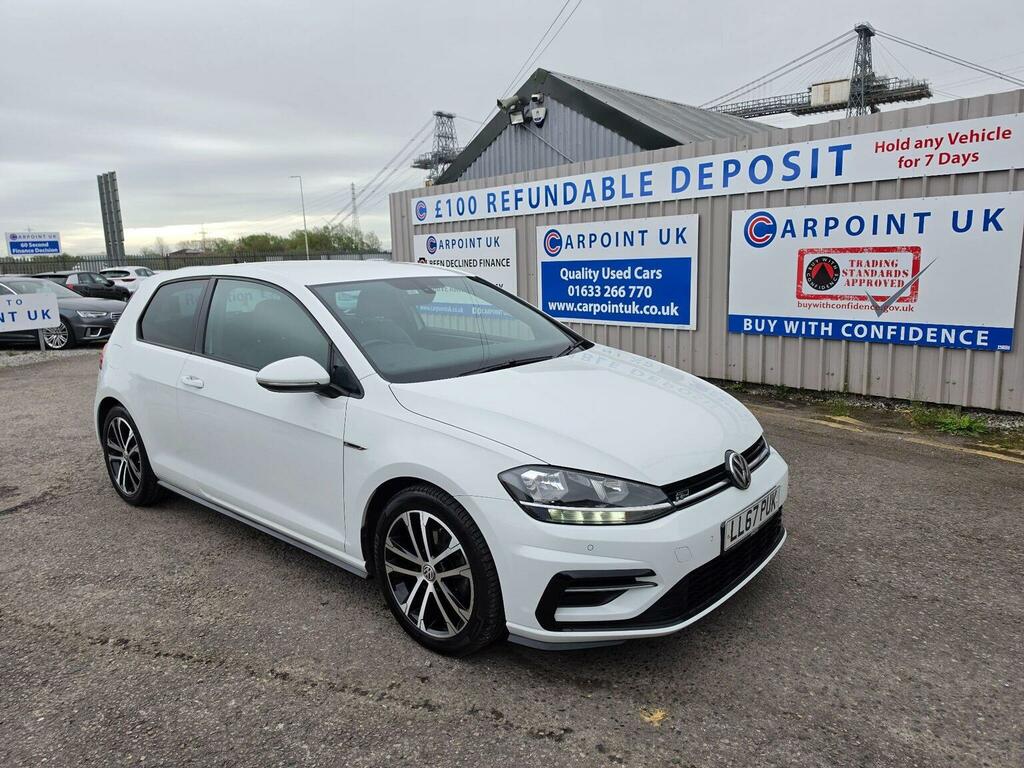 Volkswagen Golf Hatchback 1.5 Tsi Evo R-line Euro 6 Ss 201 White