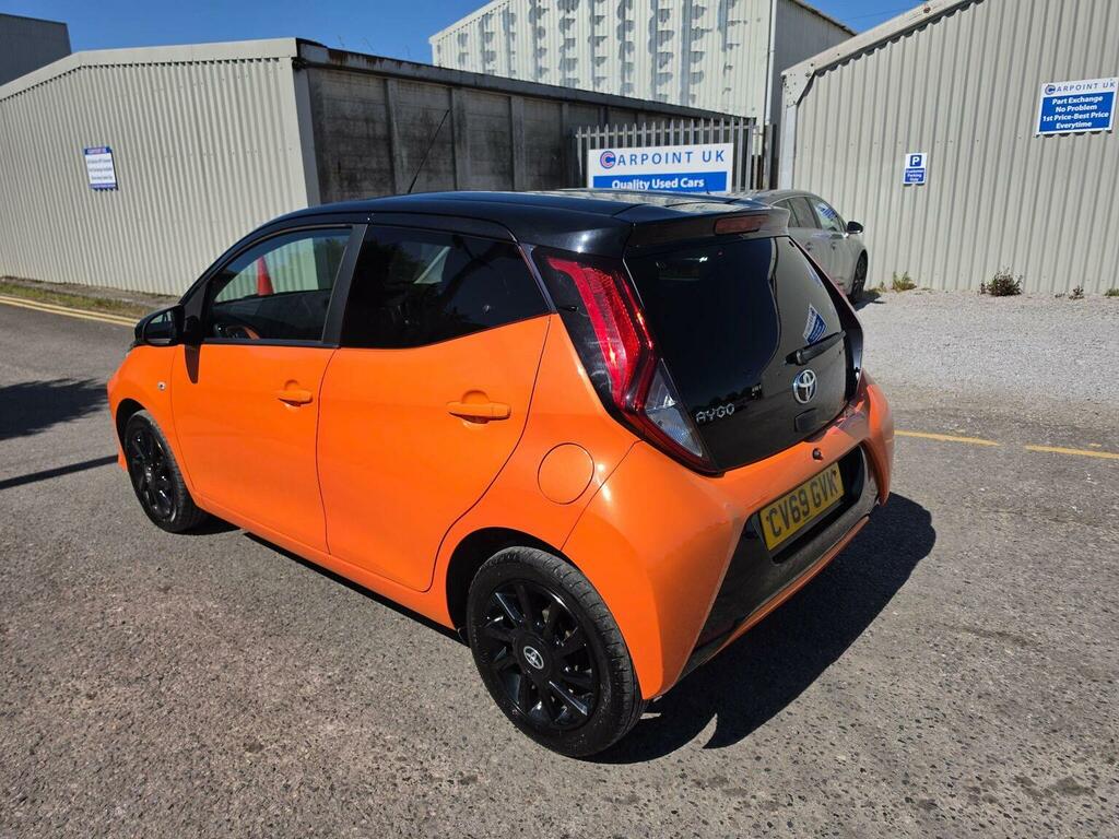 Toyota Aygo Hatchback 1.0 Vvt-i X-cite Euro 6 201969 CV69GVK Orange #3