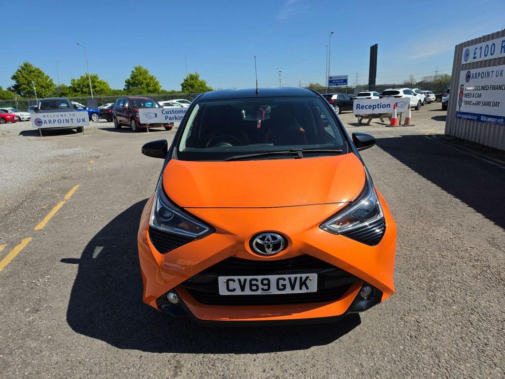 Toyota Aygo Hatchback 1.0 Vvt-i X-cite Euro 6 201969 Orange