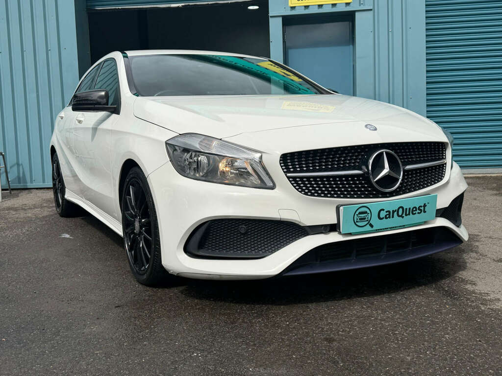 Mercedes-Benz A Class 1.5 A 180 D Amg Line White