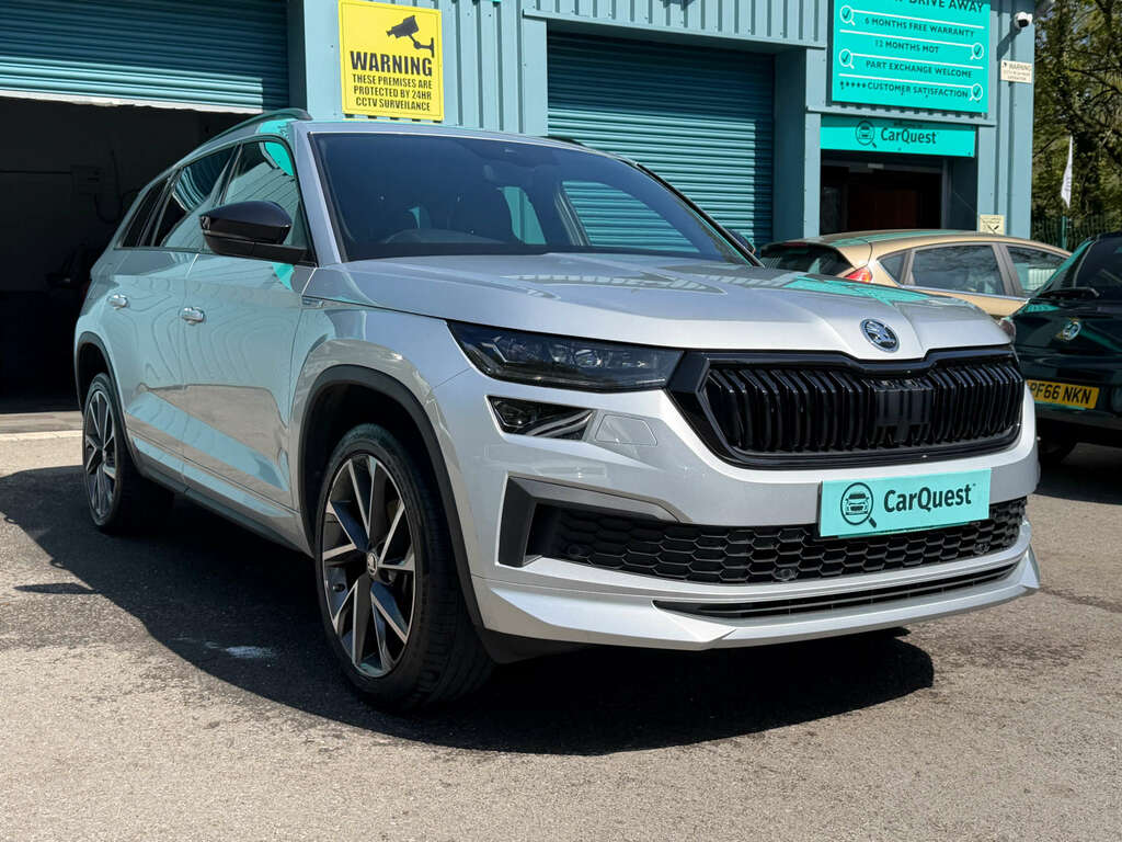 Skoda Kodiaq 1.5 Kodiaq Sportline Tsi CL23OUH Silver #5