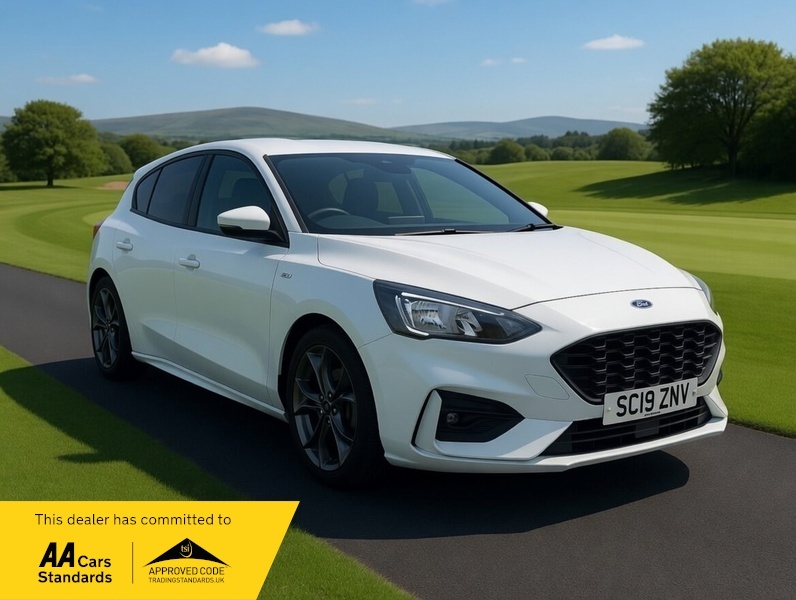 Ford Focus 1.0 St-line White