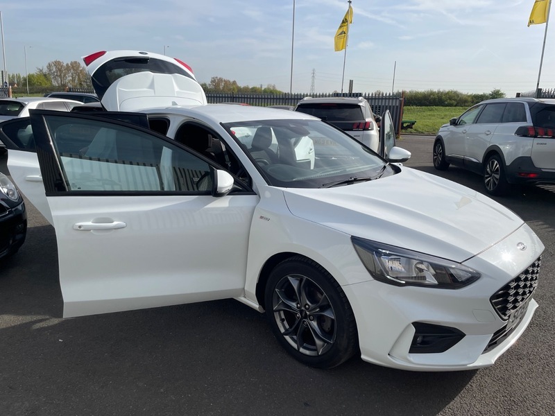 Ford Focus 1.0 St-line SC19ZNV White #5