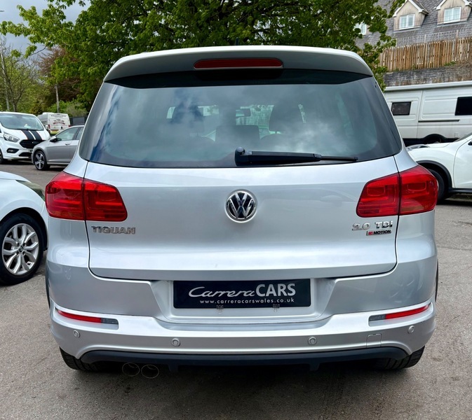 Volkswagen Tiguan R Line Tdi Bluemotion WH65UXK Silver #5