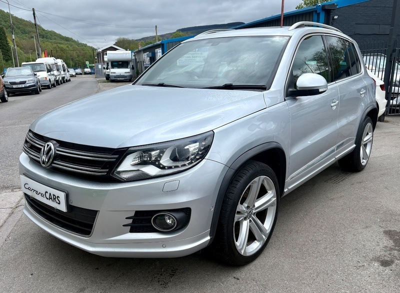 Volkswagen Tiguan R Line Tdi Bluemotion WH65UXK Silver #3