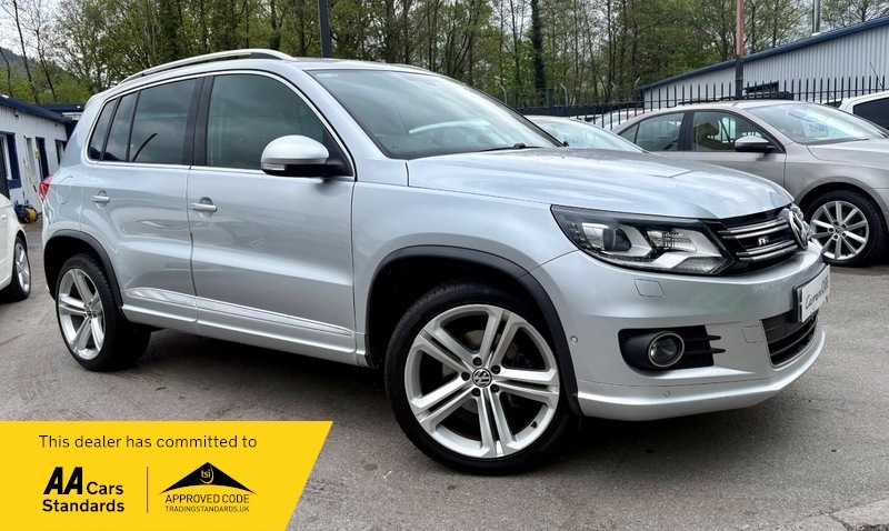 Volkswagen Tiguan R Line Tdi Bluemotion Silver