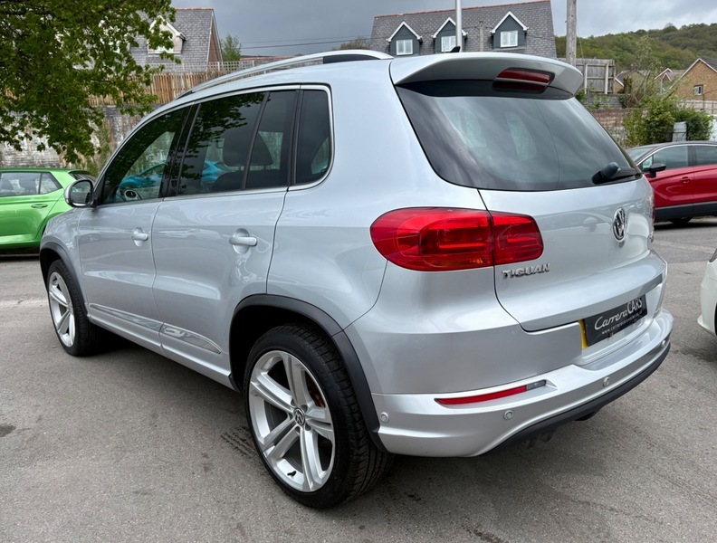 Volkswagen Tiguan R Line Tdi Bluemotion WH65UXK Silver #4