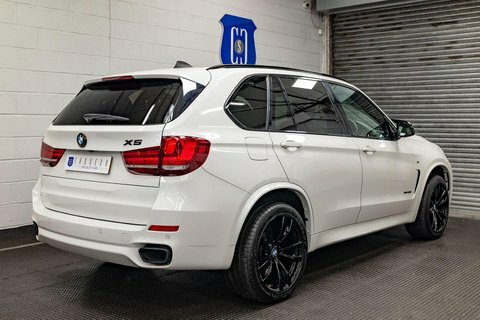 BMW X5 3.0 30D M YG68HGA White #3