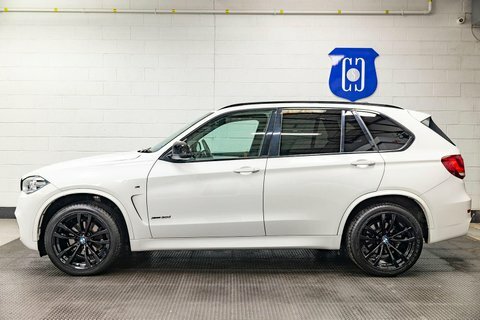 BMW X5 3.0 30D M YG68HGA White #4