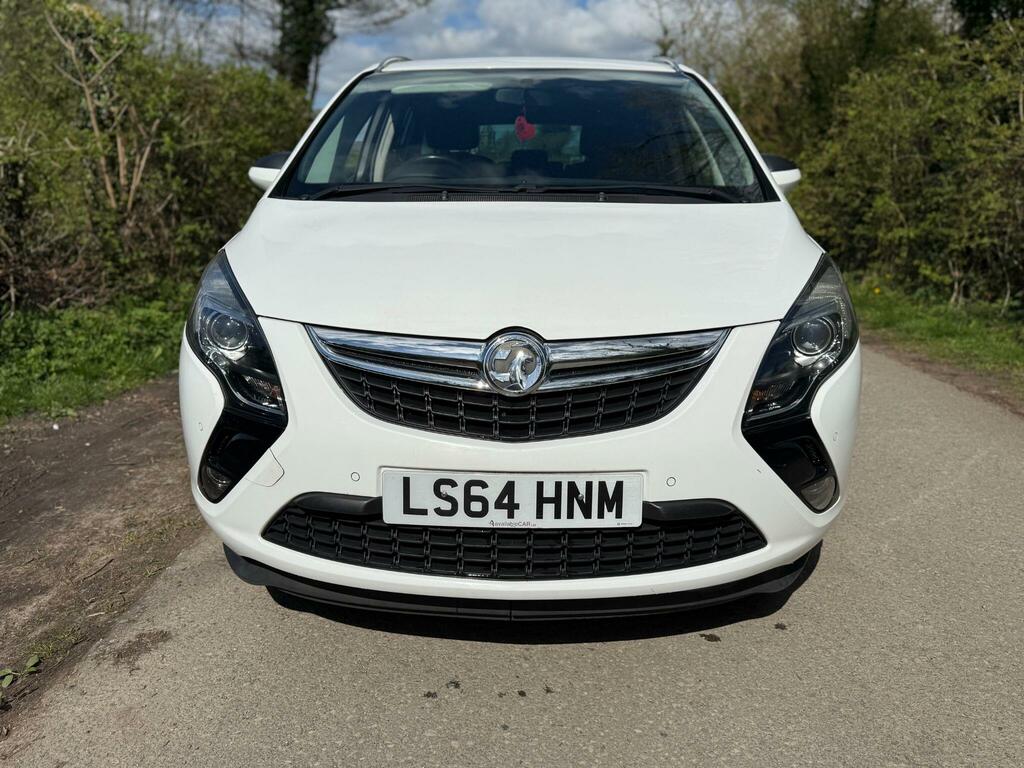 Vauxhall Zafira Tourer 2.0 Cdti Sri Euro 5 White #6