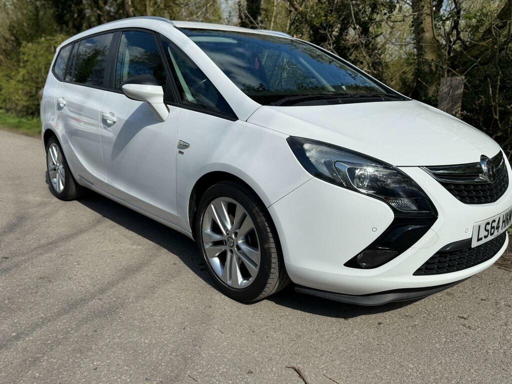 Vauxhall Zafira Tourer 2.0 Cdti Sri Euro 5 White #5