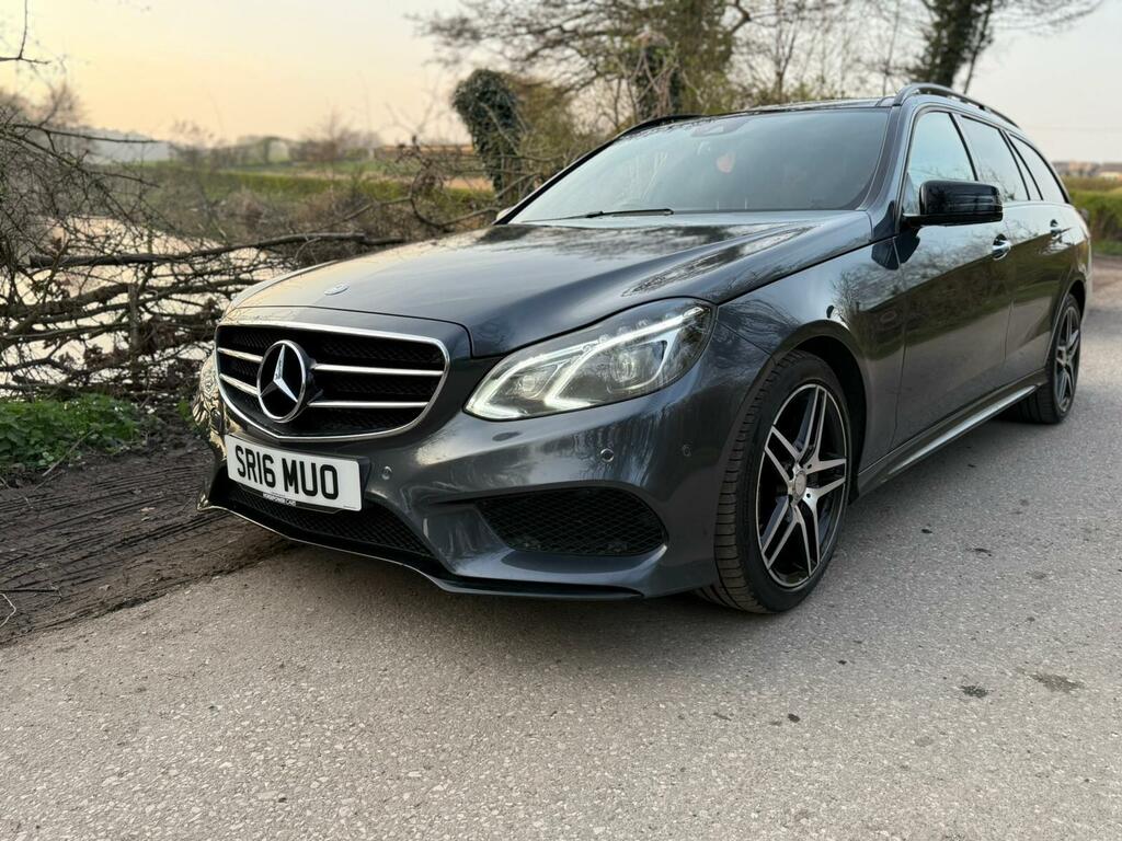 Mercedes-Benz E Class 3.0 E350 V6 Bluetec Amg Night Edition Premium Plu SR16MUO Grey #4