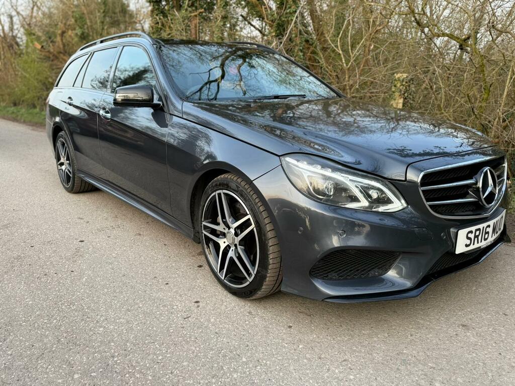 Mercedes-Benz E Class 3.0 E350 V6 Bluetec Amg Night Edition Premium Plu SR16MUO Grey #2