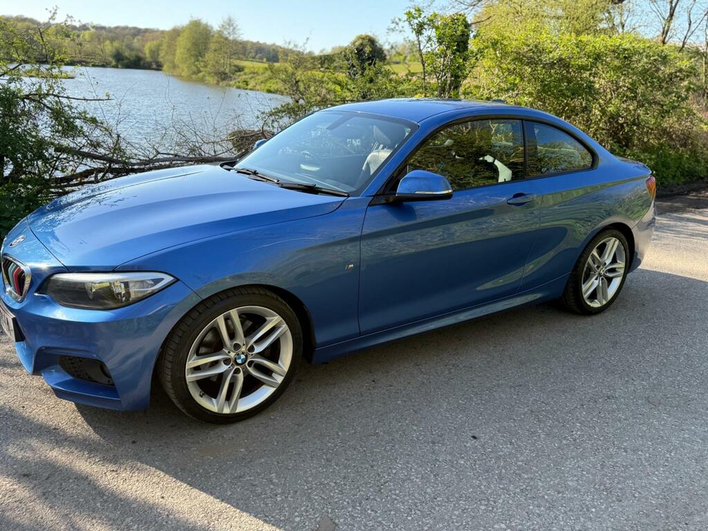 BMW 2 Series 2.0 220D M Sport Euro 6 Ss AP64OHA Blue #5
