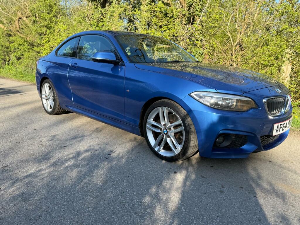 BMW 2 Series 2.0 220D M Sport Euro 6 Ss AP64OHA Blue #2