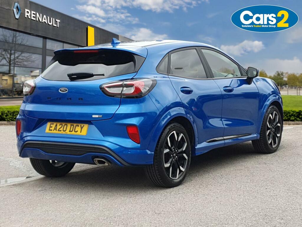 Ford Puma 1.0 Ecoboost Hybrid Mhev 155 St-line X EA20DCY Blue #3