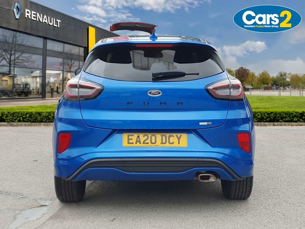 Ford Puma 1.0 Ecoboost Hybrid Mhev 155 St-line X EA20DCY Blue #4