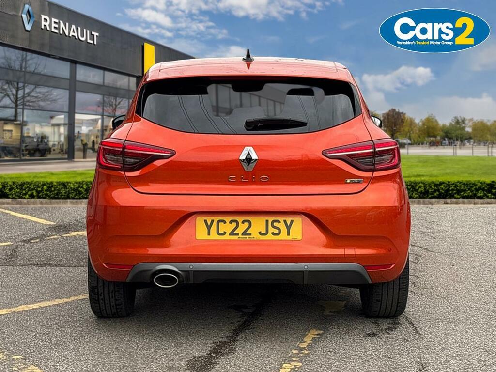 Renault Clio 1.0 Tce 90 Rs Line YC22JSY Orange #4