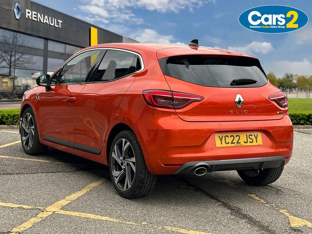 Renault Clio 1.0 Tce 90 Rs Line YC22JSY Orange #5