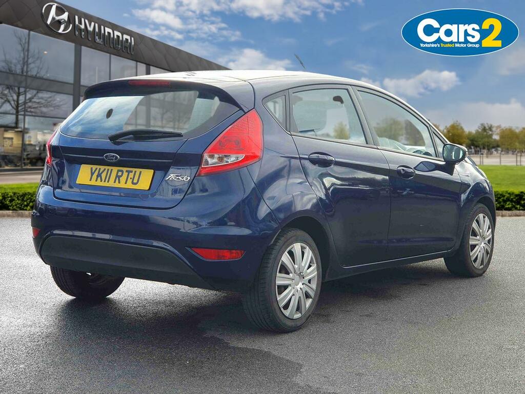 Ford Fiesta 1.25 Edge 82 YK11RTU Blue #3