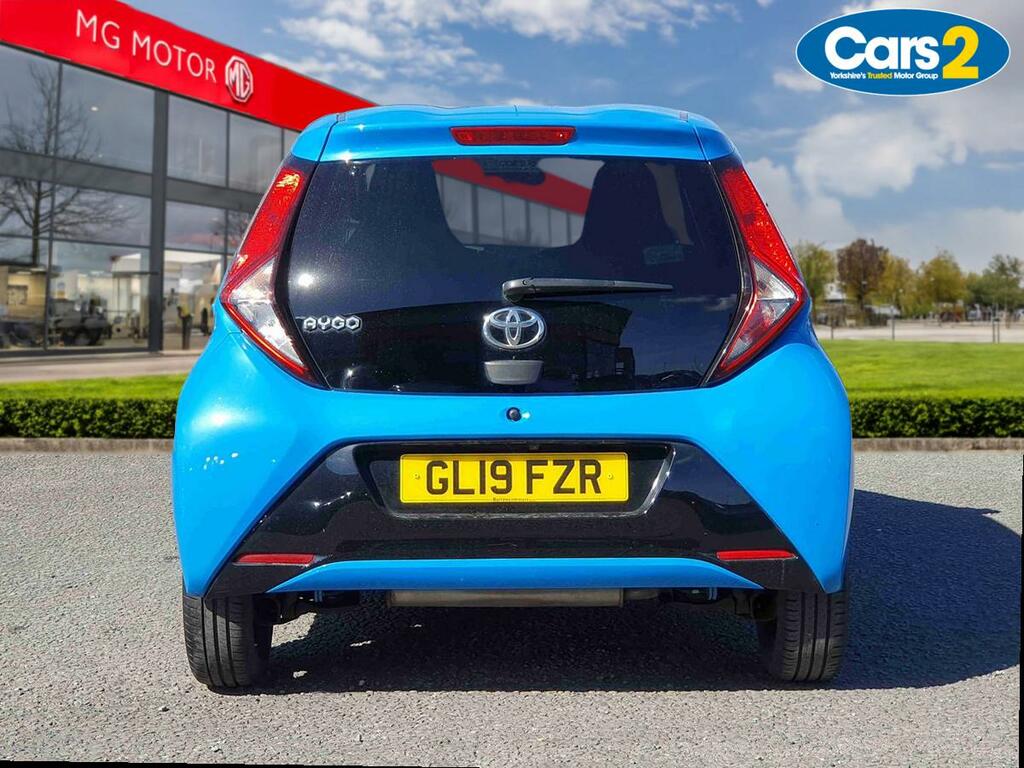 Toyota Aygo 1.0 Vvt-i X-trend GL19FZR Blue #4